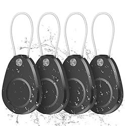 Waterproof AirTag Keychain Holder - 4 Pack Airtag