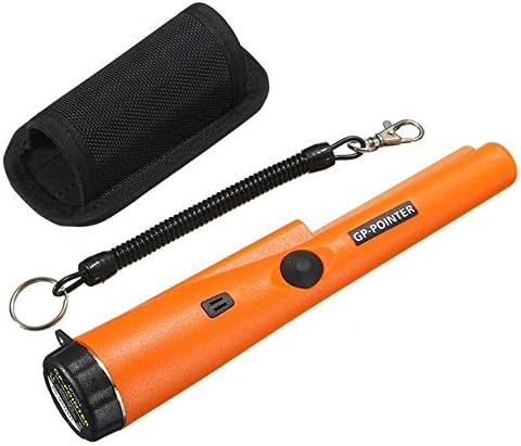 Kurphy Professional Pinpointing Metal Detector Pen Sensitive Pointer Hand Held Metal Gold Detector Static Alarm With Belt Holster