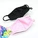 3PCS Anti-dust Cotton Mouth Face Masks For Breathe Healthy Filters Dust, Pollen, Allergens, Flu Germs ,Black & Pink & Gray