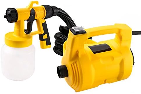 Flagup 650W Electric Hvlp Spray Guns, 4 in 1 Function as Painting Gun, Vacuum Cleaner, Inflatable Pump, Household Pump