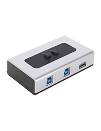 USB3.0 Sharing switch Manual para dispositivo USB usbhub Impresora Escáner Dos Ordenadores (a b Switch)