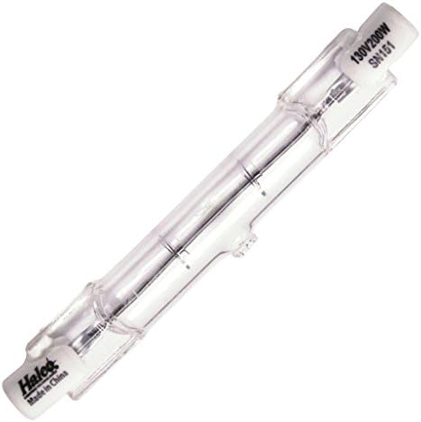 Halco Lighting Technologies Q200T3C/S T8U2FR12/850/DIR/LED 107192 130V 200W T3 CL R7s Prism 78MM