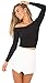 DREAGAL Women's Sexy Solid Off Shoulder Crop Tops T-Shirt Blouse