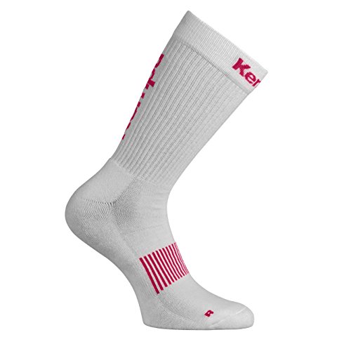 Kempa - Logo Classic - Chaussettes - Homme - Blanc (Rose) - Taille: 46-50