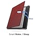 MoKo Case Fits All-New 7“ Kindle Oasis (9th and 10th Generation ONLY, 2017 and 2019 Release), Premium Ultra Lightweight Shell Cover with Auto Wake/Sleep - Wine Red