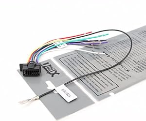 Amazon.com: Xtenzi Sony Radio Wire Harness WX-GT80UI CDX ... sony bt3100p wiring harness 