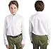 Nautica Boy's Big Solid Long-Sleeve Button-Down Shirt, White, 16