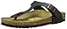 Birkenstock Gizeh Birko-Flor Black Birko-Flor 38 (US Women's 7-7.5) Regular