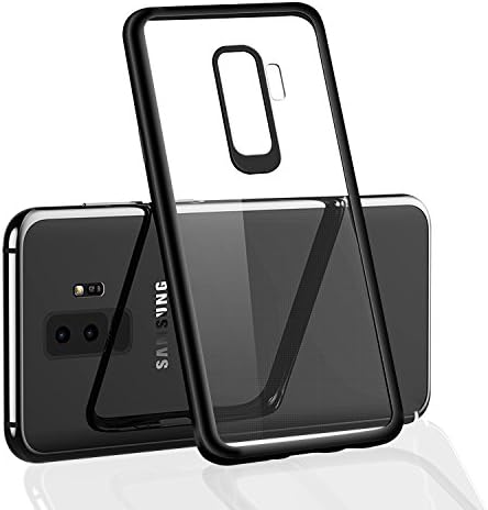 Samsung Galaxy S9 PLus Slim Case, Jricoo Galaxy shell Shock Absorption TPU Clear Case for Samsung Galaxy S9 Plus (2018)-Black
