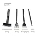 OWDEN 4Pcs 3mm leather lacing stitching chisels kit (1/8