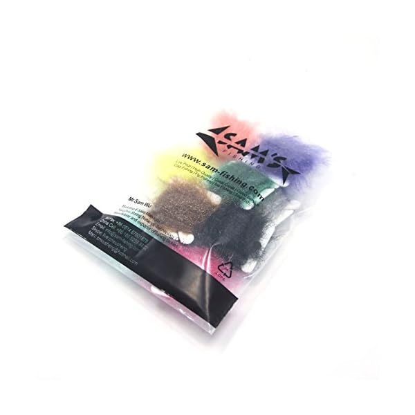 SAMS-FISHING-10-Cards-Fly-Tying-Materials-Dubbing-UV-Polar-Chenille-Fibers-Popular-Colors-Assortment