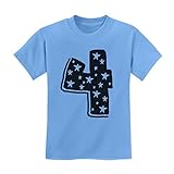 Four Years Old Boy / Girl Birthday Gift Idea - I'm 4 Superstar Kids T-Shirt