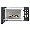 Tower-T24029RG-Manual-Solo-Microwave-with-4-Power-Levels-30-Minute-Timer-Defrost-Function-700-W-17-Litre-Black-and-Rose-Gold Tower T24029RG 17L Manual Microwave with 700W Power Output and 6 Power Levels, Black and Rose Gold