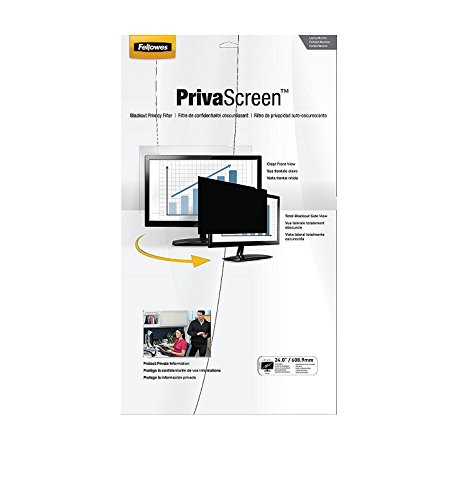 Fellowes PrivaScreen Privacy Filter for 24.0 Inch Widescreen Monitors 16:9 (4811801)