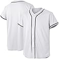 Baseball Jersey for Men and Women, Baseball Shirts for Custom Button up Shirt,Hipster Hip Hop Sports Uniforms