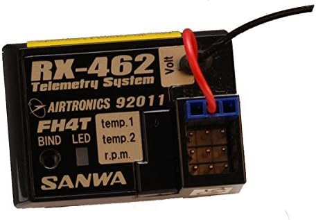 Airtronics RX-462 Telemetry 2.4G Surface Receiver w/Main batt meter by Airtronics