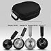 Hard Case for B&O Play by Bang & Olufsen Over-Ear Beoplay H4, H7, H8, H9 Wireless Headphones and Accessories, Travel Carrying Storage Bag – Blackthumb 3