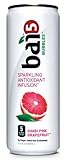 Bai5 Bubbles Sparkling Antioxidant Infusion, Gimbi Pink Grapefruit,11.5 Fl Oz (24 Count)