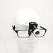 NSKI Head Lamp Plastic Clip for Bonicular Loupes Black