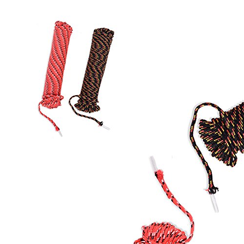 MICASA Utility Rope Paracord Nylon Twine - Diamond 16 strands Braided, 100% new Polypropylene material, breaking stength 280LBS, max working capacity 80LBS (3/16 inch by 100FT)