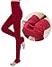 MoYoTo Women's High Waisted Fleece Lined Leggings Thick Warm Tights -Many Colors