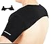 Autohome Elastic Sports Outdoors Shoulder Brace Prevent Periarthritis Support Belts-Black