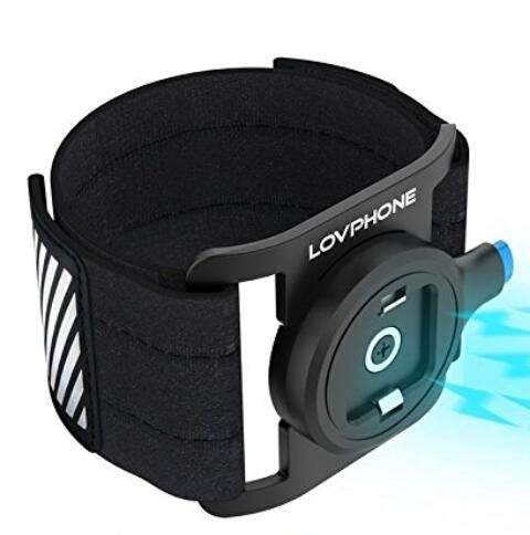 LOVPHONE Phone Running Armband, Sport Exercise Armband Phone Holder for iPhone X/8/8 Plus/7/7 Plus/6/6s, Samsung Note 8/S8/S7 Edge with Magnetic Quick Installation and Two Size Adjustable Velcro Strap