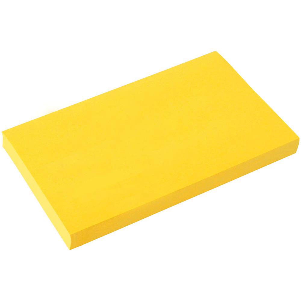 Evergreen Goods 3 Pads 100 Sheets Per Pad - 76 x 127 mm (3" x 5") | Bright Orange Self-Stick Notes | Removable Sticky Memo Pads for Reminders & to-Do Lists | Strong Adhesion for Home, School & Office