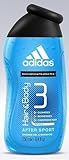 Adidas Hair and Body 3 - After Sport Shower Gel & Shampoo 8.4 Fl Oz - Developed with Athletes