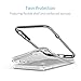 Anker iPhone 8 Case, iPhone 7 Case, Ice-Case Lite Clear Cover Protective Case with Hard Bumper Frame and Enhanced Grip for Apple iPhone 8/7 [Support Wireless Charging] (Gunmetal)