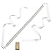 Remedios Embellished Satin Sash Bridal Wedding Belt for Women,White