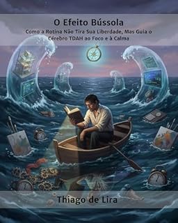 Livro O Efeito Bússola: Como a Rotina Não Tira Sua Liberdade, Mas Guia o Cérebro TDAH ao Foco e à Calma