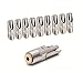 Baimeixun Pack of 10 Stainless Steel NPT 1/2" Automatic Pig Nipple Drinker for Sows Piglets Drinking primary