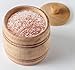 Wooden Salt Box With Lid - Premium Natural Beechwood - Healthy Solid and Durable Dry Herb Container - Moisture-Free Salt Holder - 10 ounce Capacity.