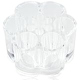 Ikee Design Acrylic Flower Cosmetic and Makeup Brush Holder with 12 Spaces (Kitchen)