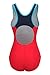 ReliBeauty Womens Hollow Back One Piece Swimsuit Red, 10-12