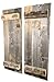 Barnwood Decor of OKC | Old Farmhouse Barn Wood Rustic Decorative Shutter Set of 2
