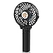 D-FantiX Small Portable Fan Battery Operated Personal Fan Mini USB Rechargeable Handheld Fan for Home, Travel, Bedroom and Office (Black)