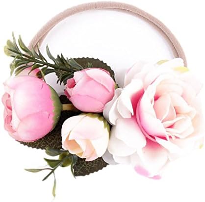 Cinhent Headband 1PC Fashion Elastic Baby Kids Handmade Flower Beautiful Decor