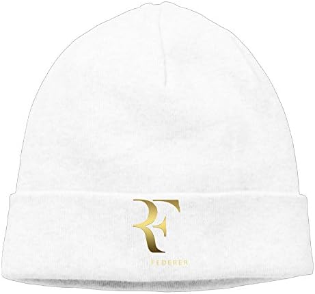 Unisex Roger Federer Logo Winter Beanie Hats Cool Beanie