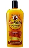 Howard SWAX16 SunShield Outdoor Furniture Wax with UV Protection, 16-Ounce, Yellow