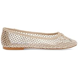 Steven Madden Women's Blossoms Ballet Flat, Blush