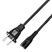 Fancy Buying 2 Prong Xbox One S Power Cord, 4ft 2-slot 18 AWG Power Cord for Xbox One S Slim Game Console, Sony PS2 PS3 PS4(Slim Edition) ,PSP, PSV