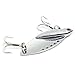 OriGlam 5Pcs Metal VIB Hard Fishing Lure Bass Crankbait Fishing Spinner Blade for Bass Fishing