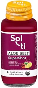 SOL TI Organic Aloe Beet Supershot SGL, 2.1 FZ