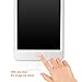 Homestec 10-Inch LCD Writing Tablet-Can Be Used as Office Whiteboard Bulletin Board Kitchen Memo Notice Fridge Board Large Daily Planner Gifts for Kids - Screen Lock Included