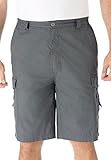 KingSize Men's Big & Tall Canyon Cargo Shorts, Steel Big-54