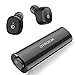 Wireless Earbuds, OYRGCIK Bluetooth Headphones 5.0 Mini Stereo Headset with Microphone In Ear Sport Sweatproof Earphones with Charging Case for iPhone XS Max XS X 8 7 Plus Samsung Android Smart Phones