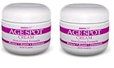 MagniLife Age Spot Cream 2 Pack - Net Wt 2 oz/60ml each jar