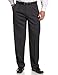 Perry Ellis Men's Portfolio Double Pleated Micro Melange Pant, Twilight, 34x32